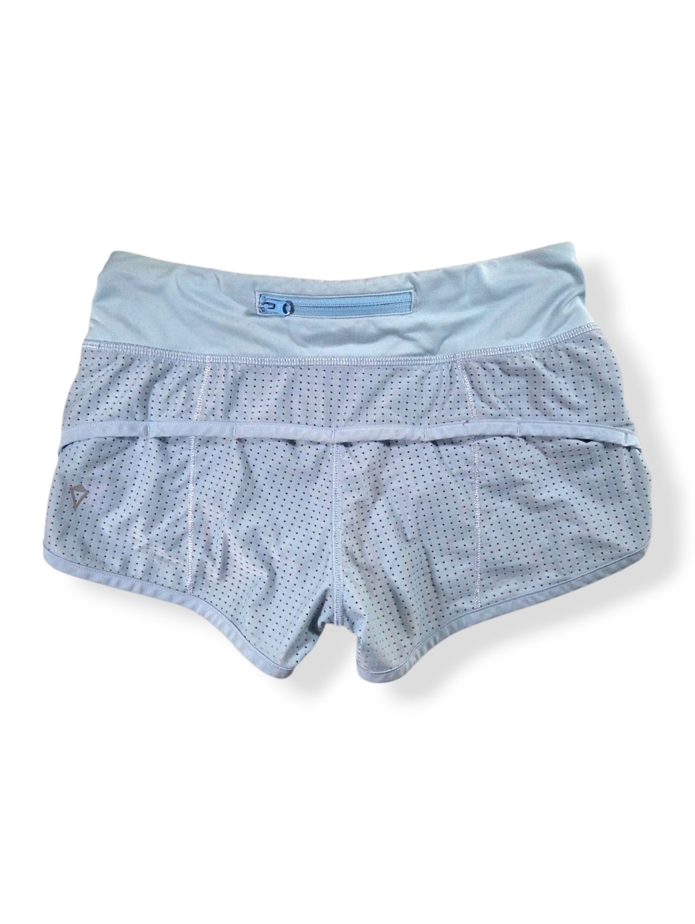 Ivivva Light Blue Perforated Athletic Shorts